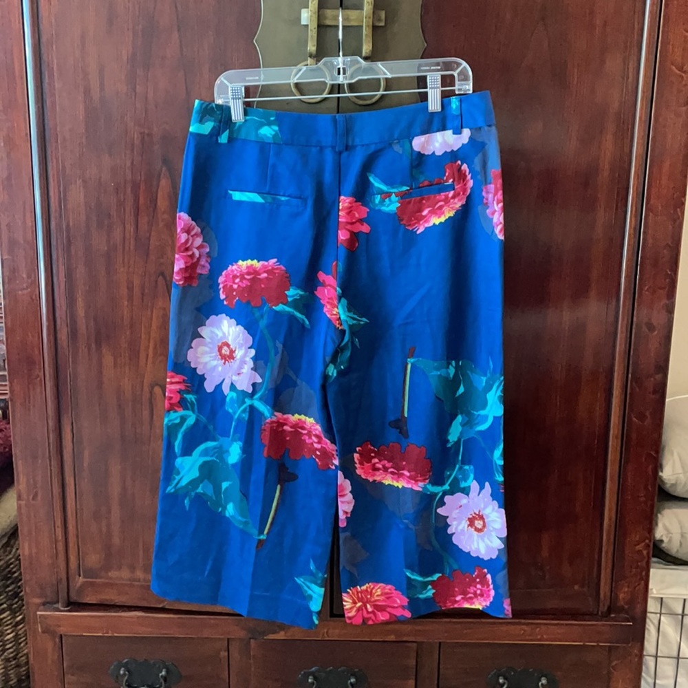 Banana Republic Floral Gaucho Size 6 - Picture 4 of 10